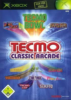 Tecmo Classic Arcade (USA) box cover front